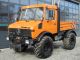 2000 Unimog  U 1400 Euro 2 agricultural Van or truck up to 7.5t Three-sided Tipper photo 7