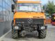 2000 Unimog  U 1400 Euro 2 agricultural Van or truck up to 7.5t Three-sided Tipper photo 8