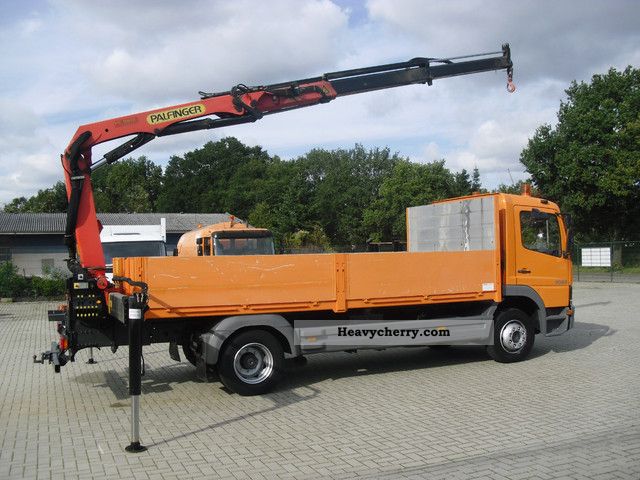 2004 Mercedes-Benz  MB 1323 L AHK with Palfinger PK 9501 on rear, 2x Truck over 7.5t Truck-mounted crane photo