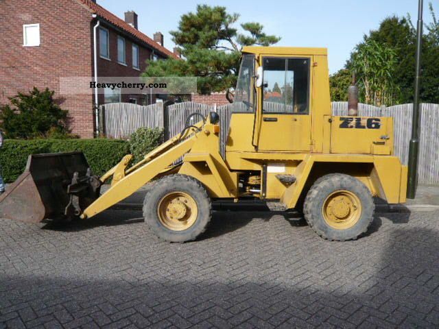 1986 Zeppelin  zl 6 Construction machine Wheeled loader photo