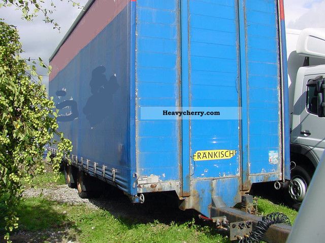 2000 Kotschenreuther  TPF 212 Trailer Stake body and tarpaulin photo