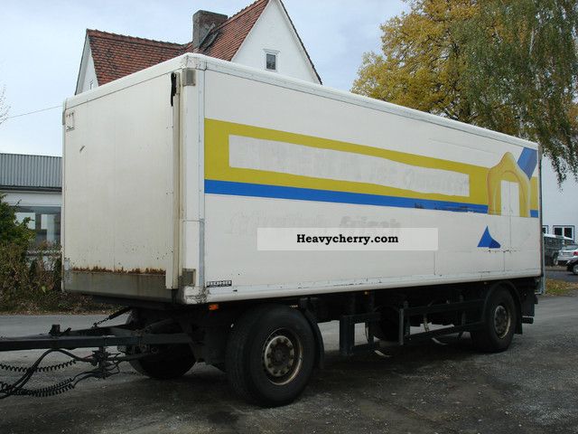 2001 ROHR  KA 18 L Isolierkoffer Bear BC 2000 liftgate Trailer Box photo