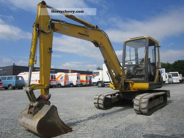 1995 Komatsu  PC 45 - immediately available ready 2X ....... Construction machine Mini/Kompact-digger photo