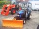 Iseki  TX2160F with snow plow and spreader 2012 Tractor photo