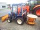 2012 Iseki  TX2160F with snow plow and spreader Agricultural vehicle Tractor photo 1