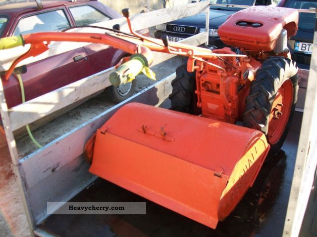 Landini Motocultor Motosapa Tractor Gradina Cu Remorca 2012