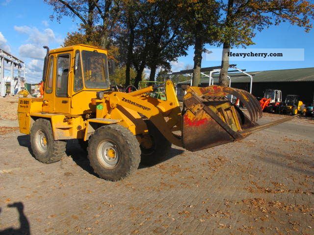 1990 Zettelmeyer  601 Construction machine Wheeled loader photo