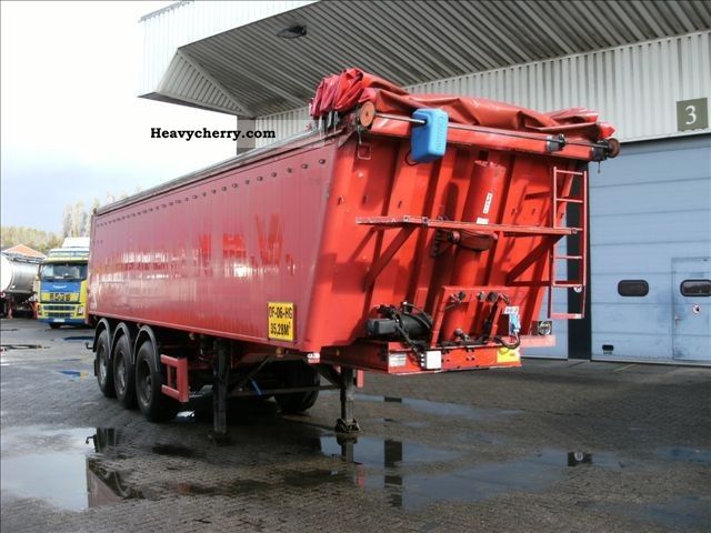 1997 Stas  KIPPER ALU. 3-AS Semi-trailer Tipper photo