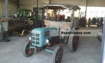 1958 Fahr  D 88 with luftgek. Güldnermotor, hydraulic, Verd. Agricultural vehicle Tractor photo