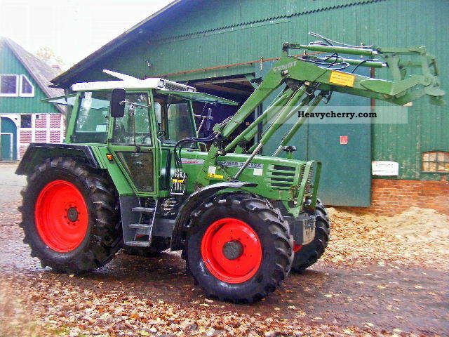 1992 Fendt  312 A front loader + air Agricultural vehicle Tractor photo