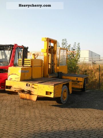 1986 Baumann  AS50 NOT ready to drive! Forklift truck Side-loading forklift truck photo
