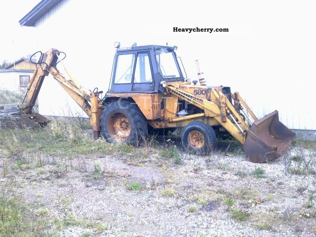 2012 Case  580 Construction machine Combined Dredger Loader photo