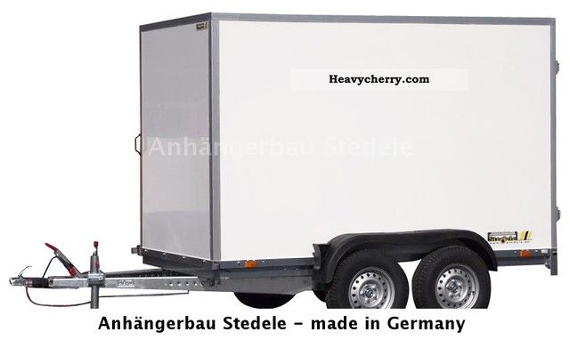 2012 Stedele  Luggage Tags 2.95 x 1.85 x 1.45 m Trailer Box photo