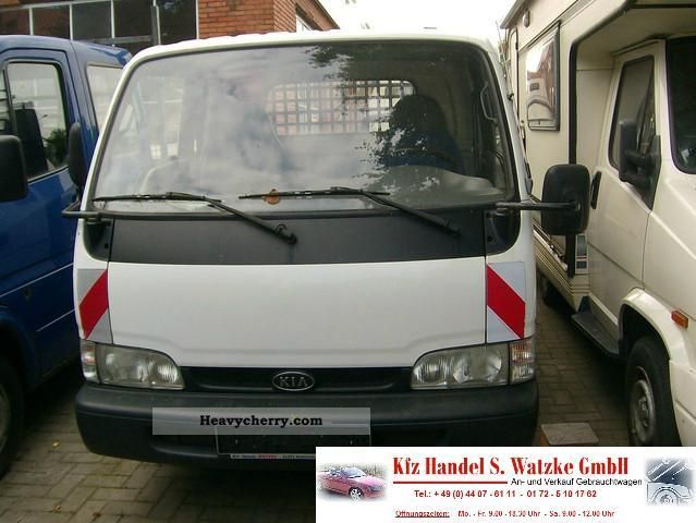 2002 Kia  K 2700 Pick Van or truck up to 7.5t Stake body photo
