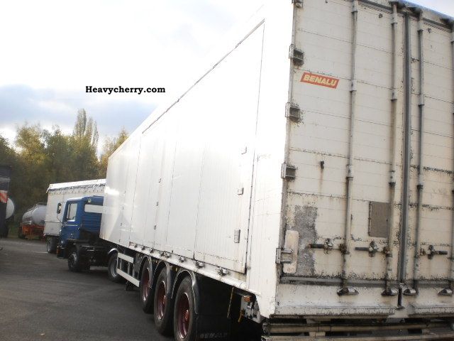 1998 Benalu  Moving Floor T34BD - Full ALU - 90 cbm Semi-trailer Walking floor photo