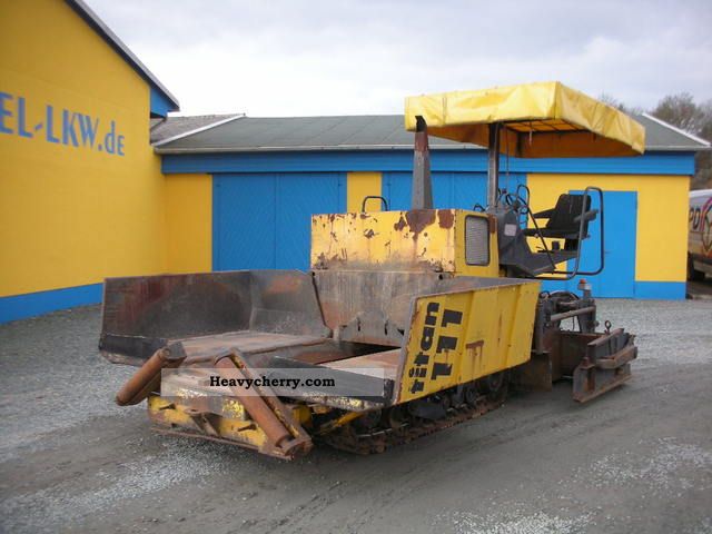 1991 ABG  TITAN 111, complete with leveling!!! Construction machine Road building technology photo
