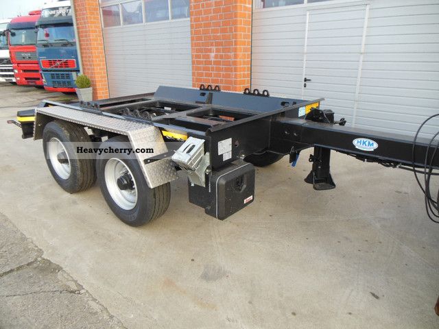 2012 HKM  A 13.5 tons. EB 1.2 Tandem Absetzanhänger NEW Trailer Other trailers photo