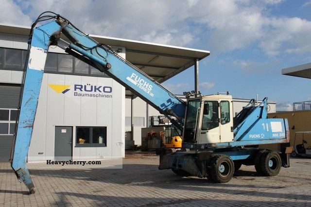 1999 Fuchs  Umschlagger \u0026#228; te MHL 340 Construction machine Other construction vehicles photo