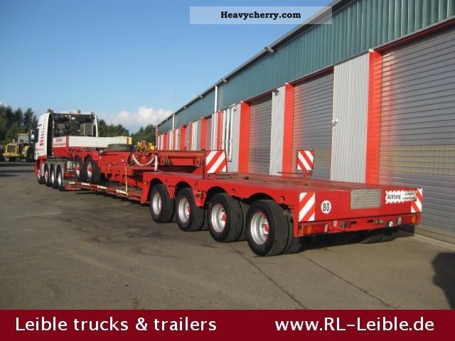 1998 Faymonville  6 axle trailer Variomax Z6 (2 +4) up to 108T Semi-trailer Low loader photo