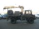 Unimog  U 1450 Hiab 060 12 mtr + winch ORG 7600 KM! 1996 Truck-mounted crane photo