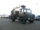 1996 Unimog  U 1450 Hiab 060 12 mtr + winch ORG 7600 KM! Van or truck up to 7.5t Truck-mounted crane photo 1
