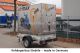 2008 Stedele  Single axle trailer with tarpaulin 2m 1.80 m Trailer Trailer photo 2