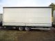 2008 Wagner  WTPL 10-tone * 2 pieces, 2xTandem * Aluminum side panels Trailer Stake body and tarpaulin photo 1
