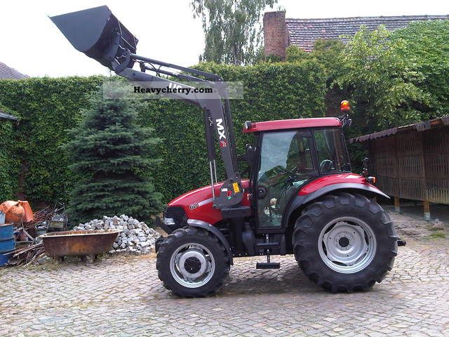 2011 Case  IH JX 60 Agricultural vehicle Tractor photo