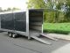 2000 Fitzel  Enclosed auto transport trailer with tarpaulin Trailer Car carrier photo 2