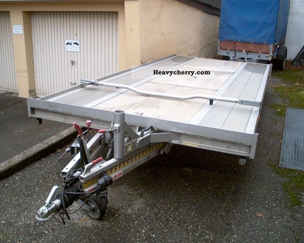 1998 Fitzel  EURO 30-20 K aluminum car transport trailer Trailer Car carrier photo