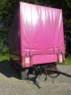 2005 Meusburger  MPA-2 oversize trailer Trailer Stake body and tarpaulin photo 2