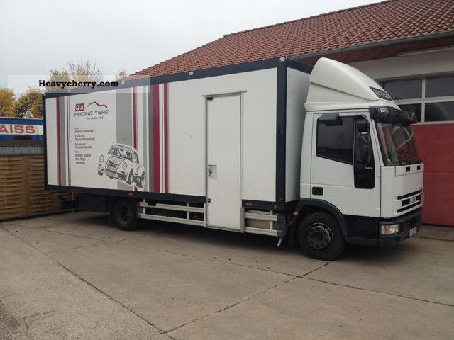 2002 Iveco  Euro Cargo Renntransporter Womo Van or truck up to 7.5t Box photo