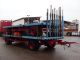 2003 Doll  RTL ROESSEL 18t. Wood Hydr.Zurr system-8 stakes Trailer Timber carrier photo 1