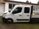 2011 Opel  Movano flatbed 7 seats Zwillingsbereift Maxi Van or truck up to 7.5t Stake body photo 3