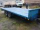 1993 Obermaier  Tandem trailer with ramps TUE-100! Trailer Low loader photo 4