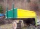 1990 Dinkel  Low bed trailer for forest machines Semi-trailer Low loader photo 1
