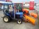 Iseki  TX2160F with snow plow and spreader 1994 Tractor photo