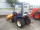 1994 Iseki  TX2160F with snow plow and spreader Agricultural vehicle Tractor photo 2