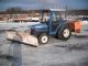 Iseki  5040 4x4 winter snow plow salt spreader 1992 Tractor photo