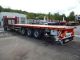 ES-GE  3-axle semi-trailer with stakes 2012 Platform photo