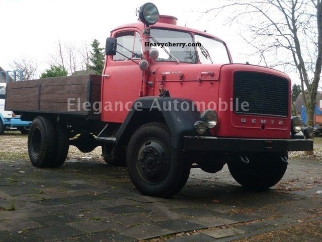 1967 Magirus Deutz  125 D 10 Pick-up Only Truck over 7.5t Stake body photo
