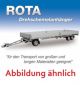 2012 Hulco  ROTA-2 3002 - 3000 kg 502x203x180 / incl Hochpl Trailer Long material transporter photo 1